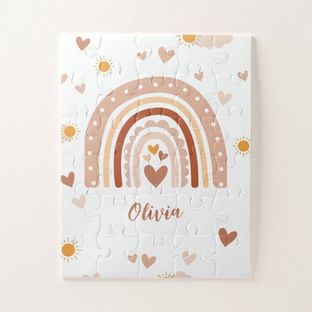 Boheme Rainbow - Birthday Gifts Girl Jigsaw Puzzle (Vertical)