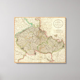 Bohemia, Moravia Canvas Print