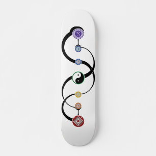 Bohemian 7 Chakras - Skateboard