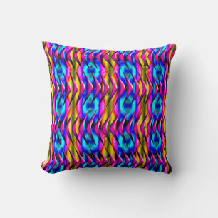 Bohemian Abstract Geometric Cushion