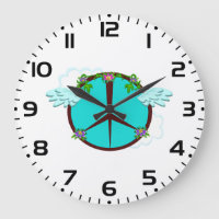 Bohemian Angel Wings Peace Symbol