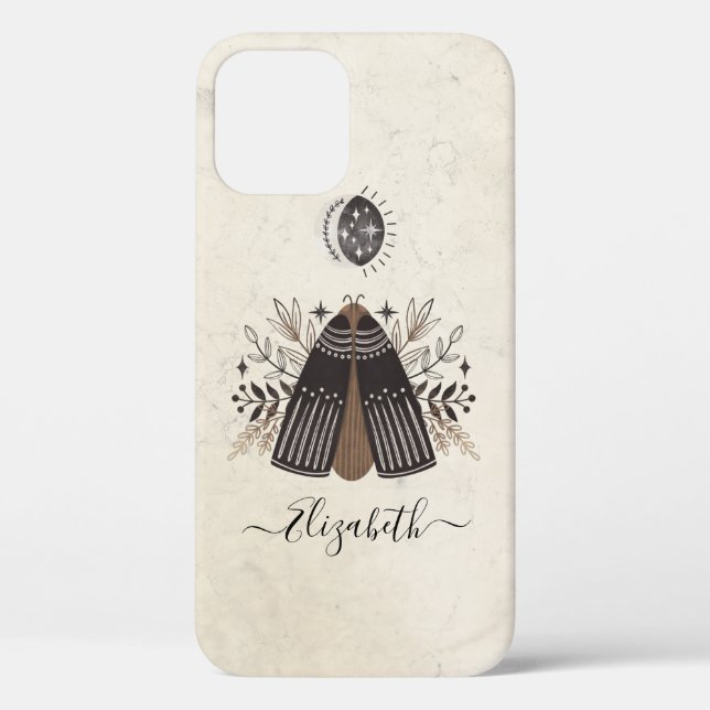 Bohemian Antique Butterfly Moth  Case-Mate iPhone Case (Back)