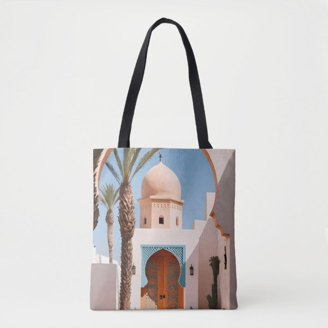 Bohemian Arches Tote Bag (Front)