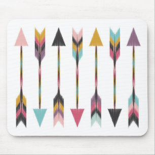 Bohemian Arrows Mouse Mat