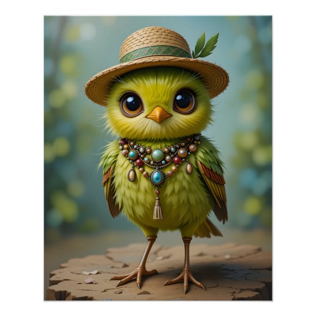 Bohemian Baby Bird Poster (Front)