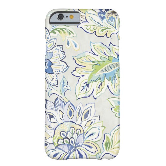 Bohemian Blue Flower Case-Mate iPhone Case (Back)