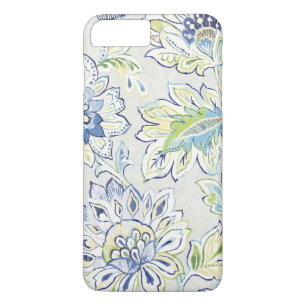 Bohemian Blue Flower iPhone 8 Plus/7 Plus Case
