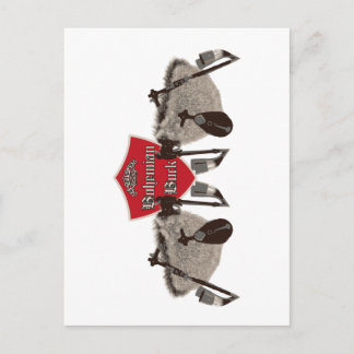 bohemian bock - Bagpipes from Czech Postcard