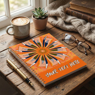 Bohemian boho floral colorful whimsical Planner