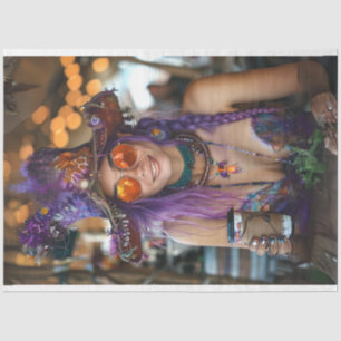 Bohemian Boho Hippie Chic Decoupage Tissue Paper