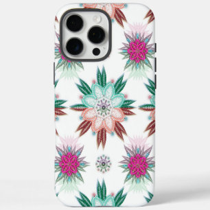 Bohemian Breeze Mandala Flower iPhone 16 Pro Max Case