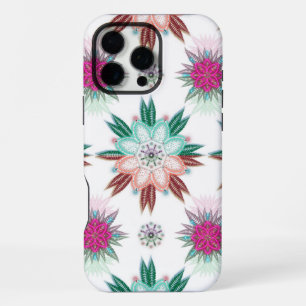 Bohemian Breeze Mandala Flower iPhone 16 Pro Max Case