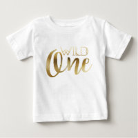 Bohemian Chic Wild One | Tribal Gold Foil
