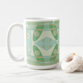 Bohemian Chintz New Green Olive Coffee Mug