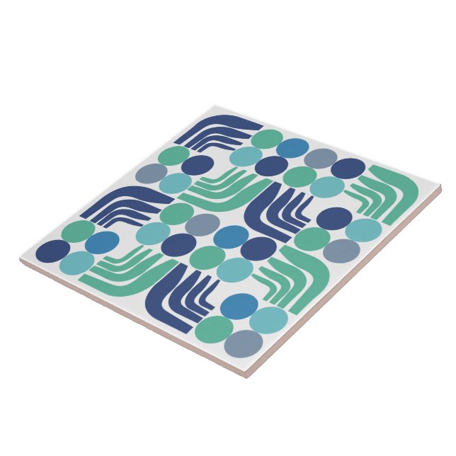 Bohemian Coastal Blue Tile (Side)