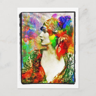 Bohemian Color Postcard