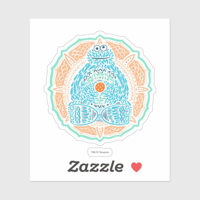 Bohemian Cookie Monster (Sheet)