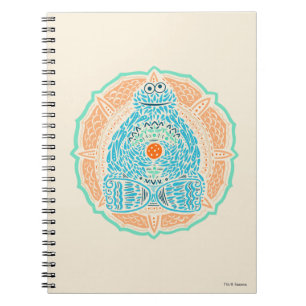 Bohemian Cookie Monster Notebook