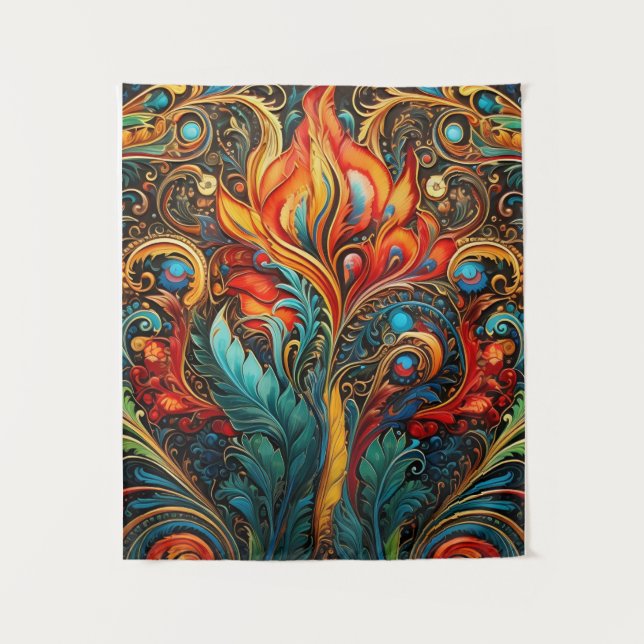Bohemian decor tapestry  (Front)