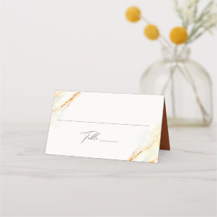 Bohemian Desert Watercolor Wedding Place Card