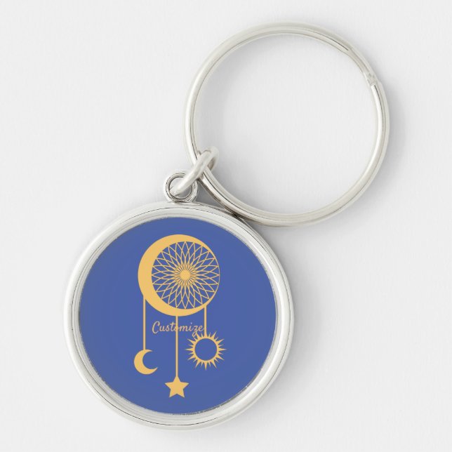 Bohemian Dream Catcher Thunder_Cove     Key Ring (Front)