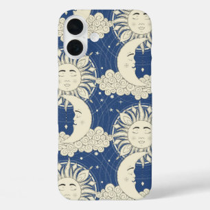bohemian dreams blue iPhone 16 plus case