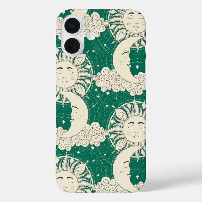 bohemian dreams green Case-Mate iPhone case (Back)