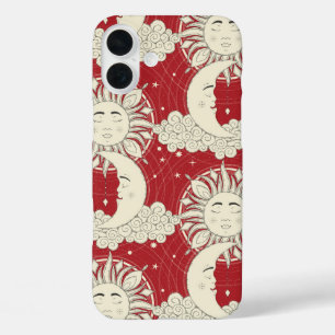 bohemian dreams red iPhone 16 plus case
