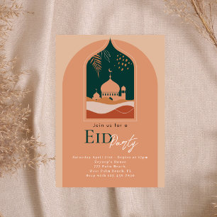 Bohemian Elegant Eid Party Invitation