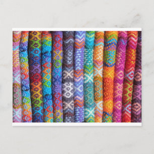 Bohemian Embroidery Postcard
