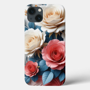 Bohemian Floral Art Perfect Gift for Girl iPhone 13 Case