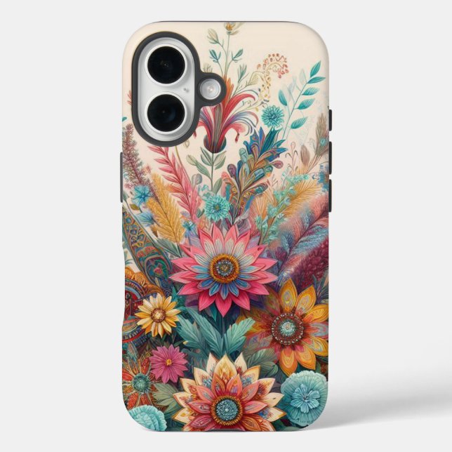 Bohemian Floral Dream Case-Mate iPhone Case (Back)