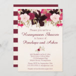 Bohemian Floral Honeymoon Shower Invitation<br><div class="desc">Honeymoon Shower Invitation with a Boho Floral Design These purple bohemian honeymoon shower invites are awesome, because ALL of the text is editable, which makes the invitation really versatile. For example, you can change the wording to read "bridal shower", "couples shower", or "honey moon fund party"! They have a really...</div>