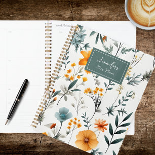 Bohemian Floral Planner