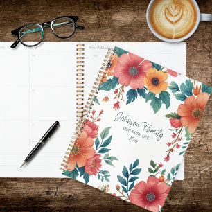 Bohemian Floral Planner