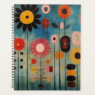Bohemian Flowers Colourful Planner