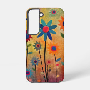 Bohemian Flowers Colourful Samsung Galaxy Case