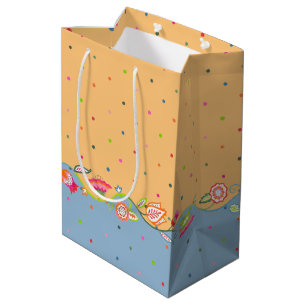 Bohemian Flowers Medium Gift Bag
