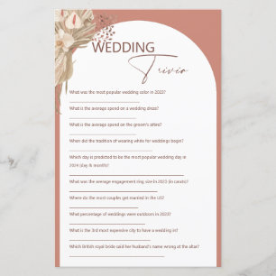 Bohemian he said she said wedding trivia game