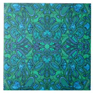 Bohemian Heaflow Blue Tile