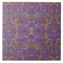 Bohemian Heaflow Ceramic Tile