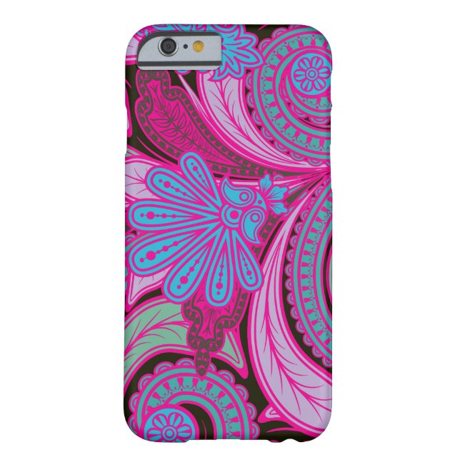 Bohemian Hipster Floral Paisley Case-Mate iPhone Case (Back)