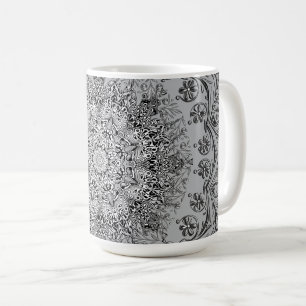 Bohemian Mandala Art Coffee Mug Elegant Boho Ch