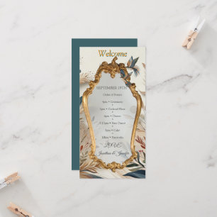 Bohemian mix of colours and flower theme