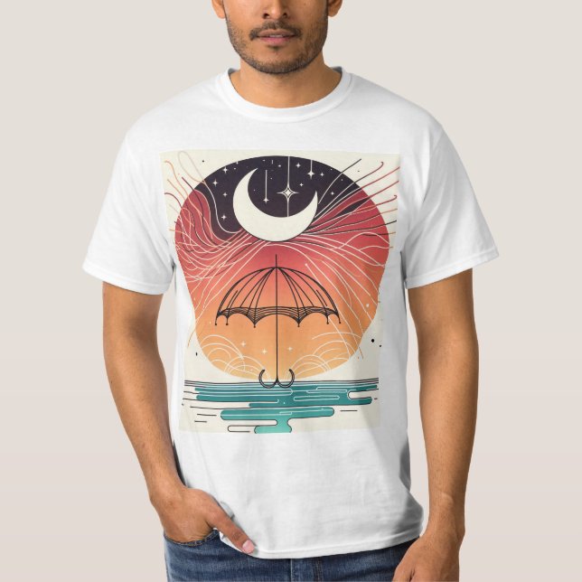 Bohemian Moon & Magic Rain T-Shirt (Front)