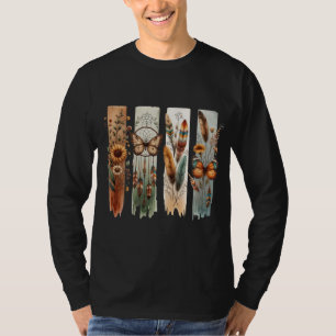 Bohemian Nature Art Panel T-Shirt