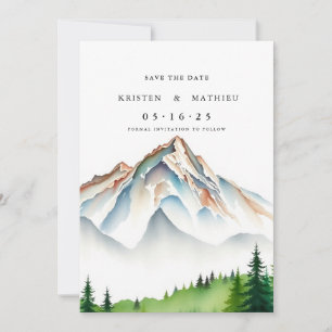 Bohemian Online Mountain Save The Date