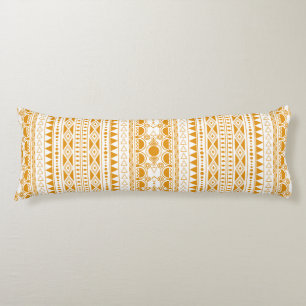 Bohemian Ornament 30122020 Orange Body Cushion