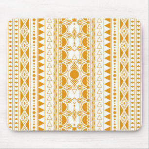 Bohemian Ornament 30122020 Orange Mouse Mat