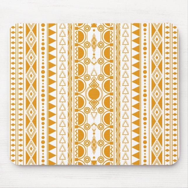 Bohemian Ornament 30122020 Orange Mouse Mat (Front)